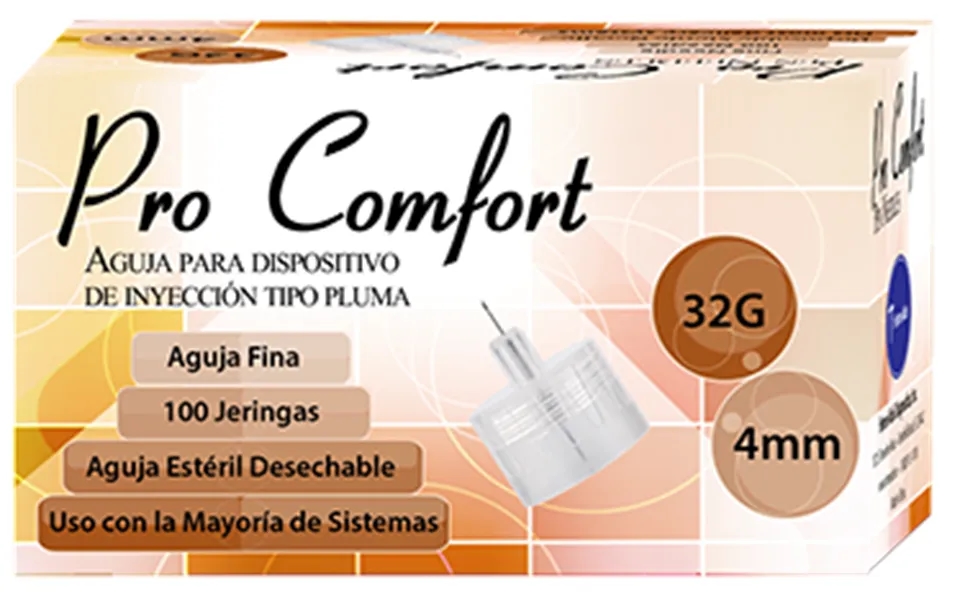 Procomfort Insulin Pen Needle 32g 4mm