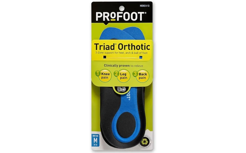 Profoot Triad Orthotic Insoles For Men
