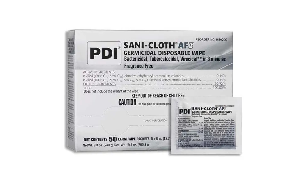 Sani-cloth Af3 - Individual Packets