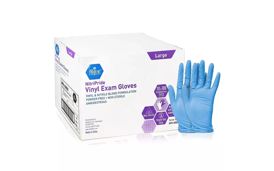 Shieldline Synthetic Vinyl Large Non Sterile