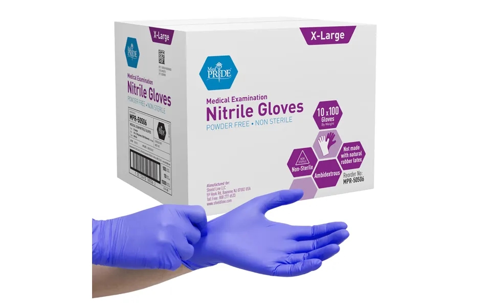 Shieldline Synthetic Vinyl X-large Non Sterile