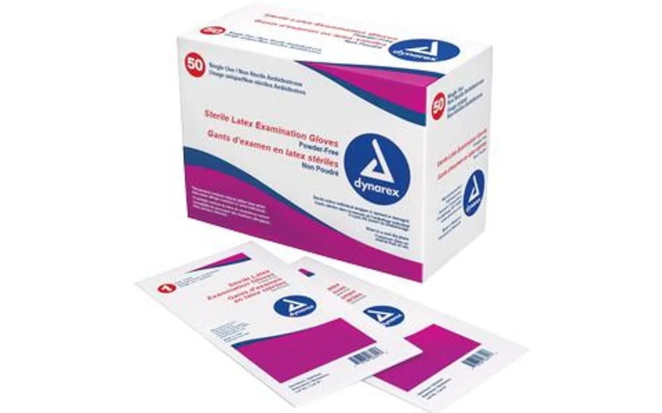 Sterile Powder-free Latex Exam Glove Medium