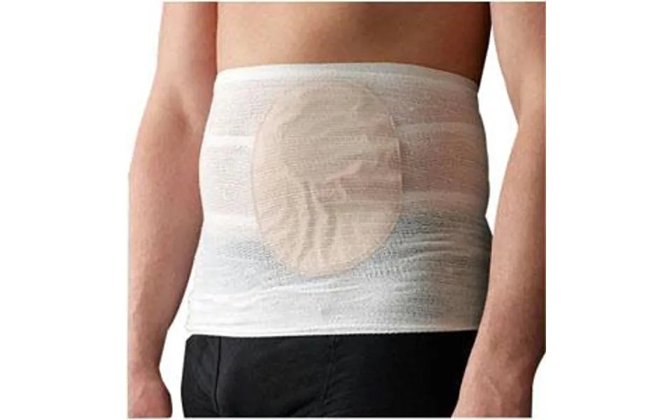 Stomasafe Classic Ostomy Support Garment, Large, 41-1 2 - 51 Hip Circumference, White