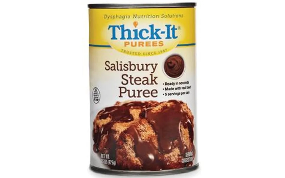 Thick-it Salisbury Steak Puree 15 Oz. Can