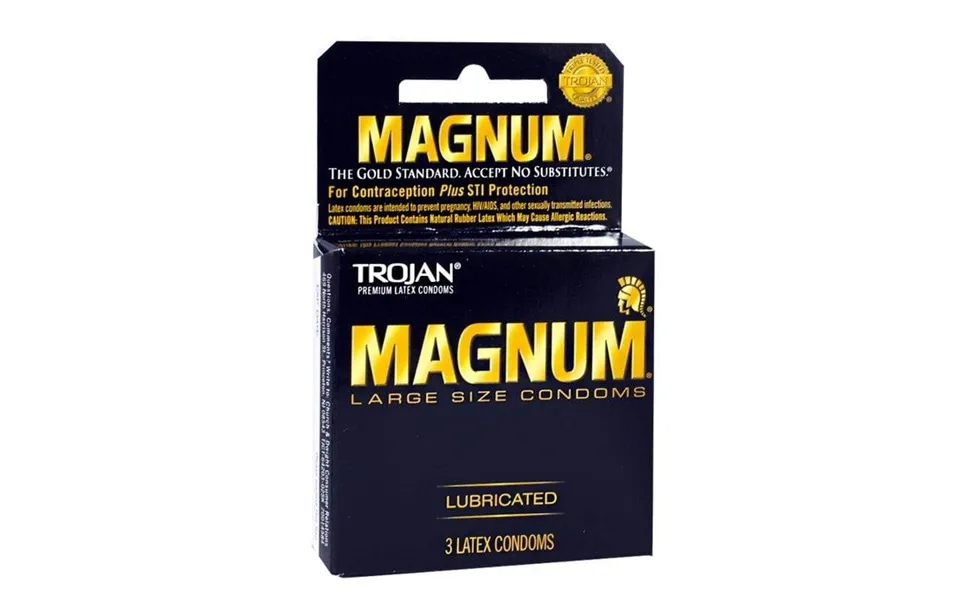 Trojan Condoms Magnum 3 Pack