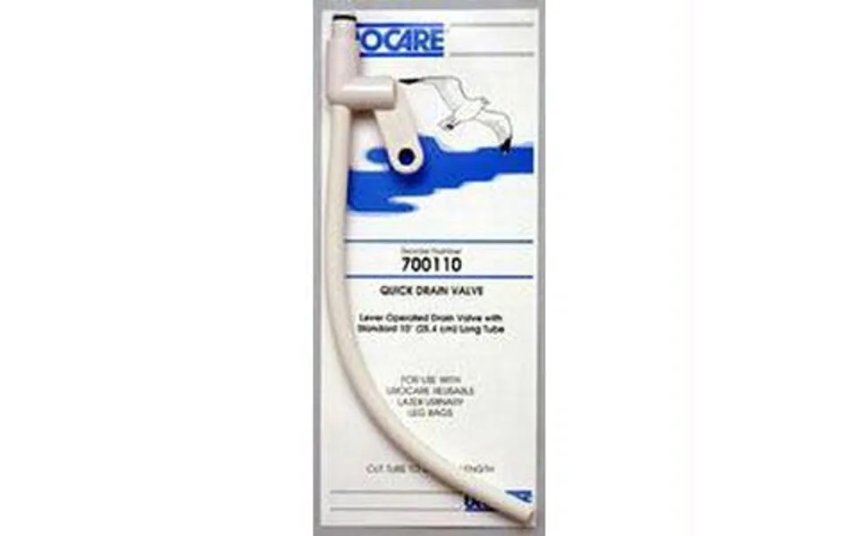 Urocare Products Inc Quick Drain Valve Small 10 - Quick Controlled Drainage
