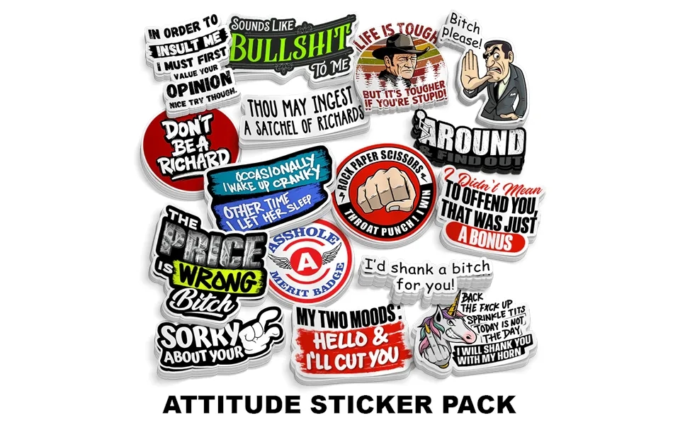 Attitude Sticker Pack