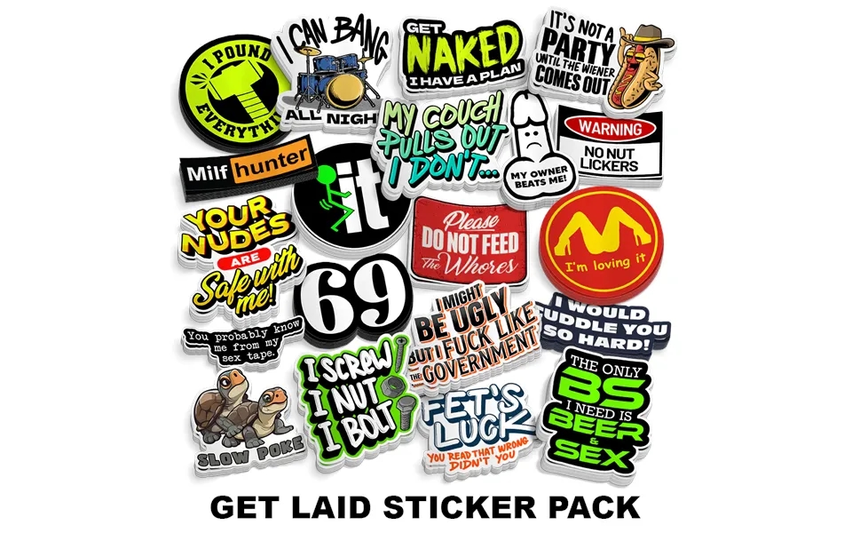 Get Laid Sticker Pack