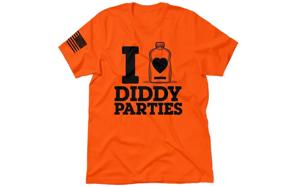 I Love Did*y Parties - Safety Orange Hi-vis Workwear