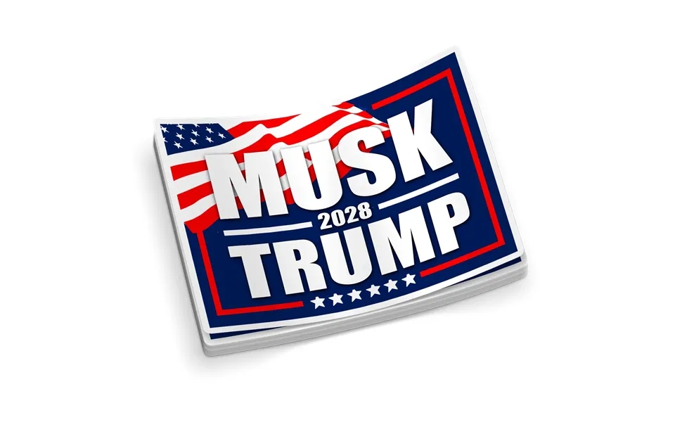 Musk 2028 - Hard Hat Decal