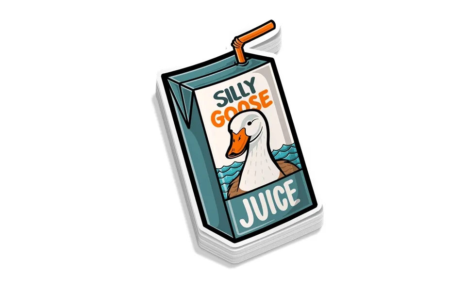 Silly Goose - Hard Hat Decal