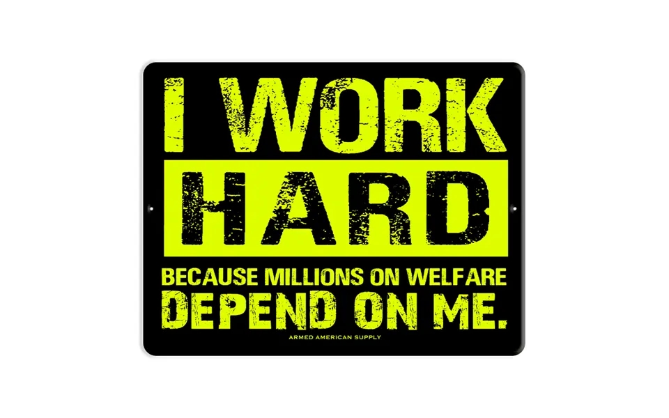 Welfare - Man Cave Sign