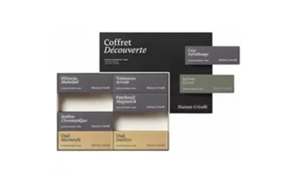 Maison Crivelli Coffret Découverte Extrait De Parfum 8x1.5ml