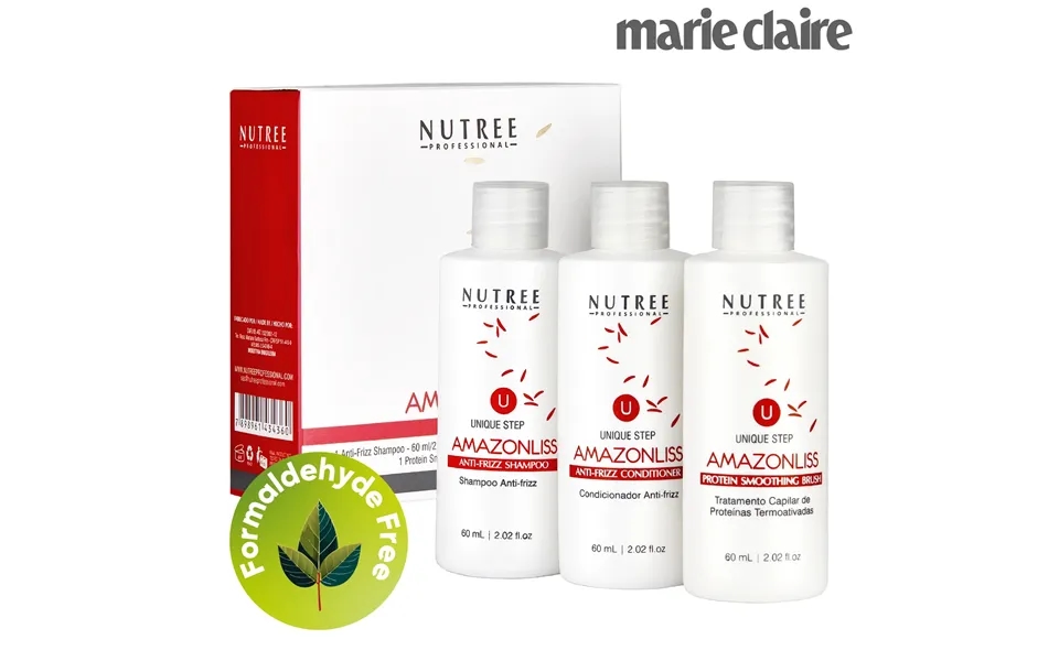 Amazonliss Keratin Unique Step Set 2.02 Fl.oz