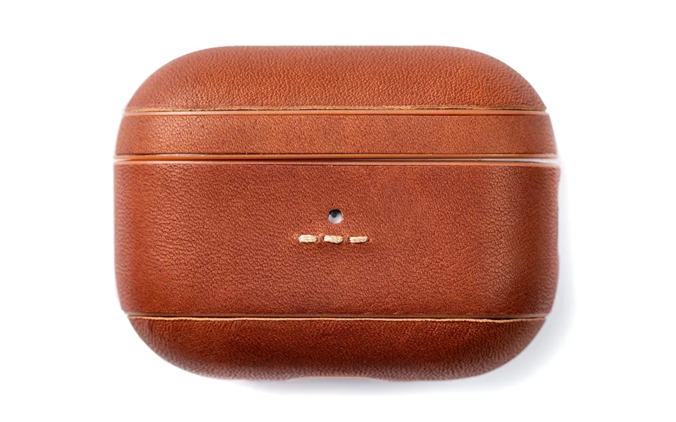 Leather Case For Airpods Pro 2 - Aged Amber