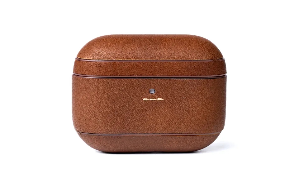 Leather Case For Airpods Pro 3 - Light Mahogany