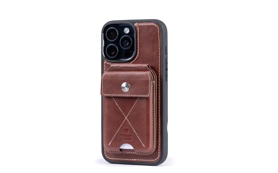 Leather Iphone 16 Pro Value Bundle - Mahogany Deep Amber