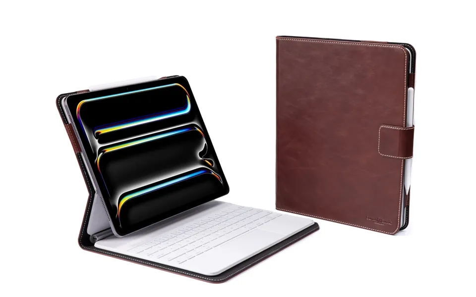 Magic Keyboard Leather Case M5 M4 Ipad Pro 13