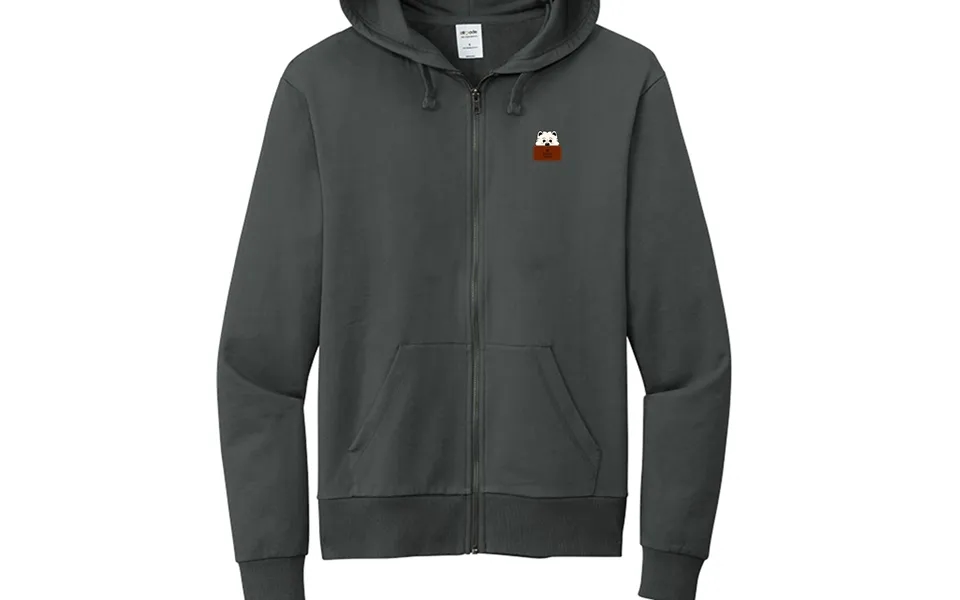 Philbert French Terry Mid-weight Full Zip Hoodie - Teraingrey Xl