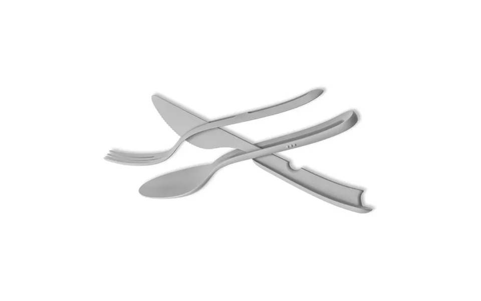 Silwy Cutlery Set Tricky Grey