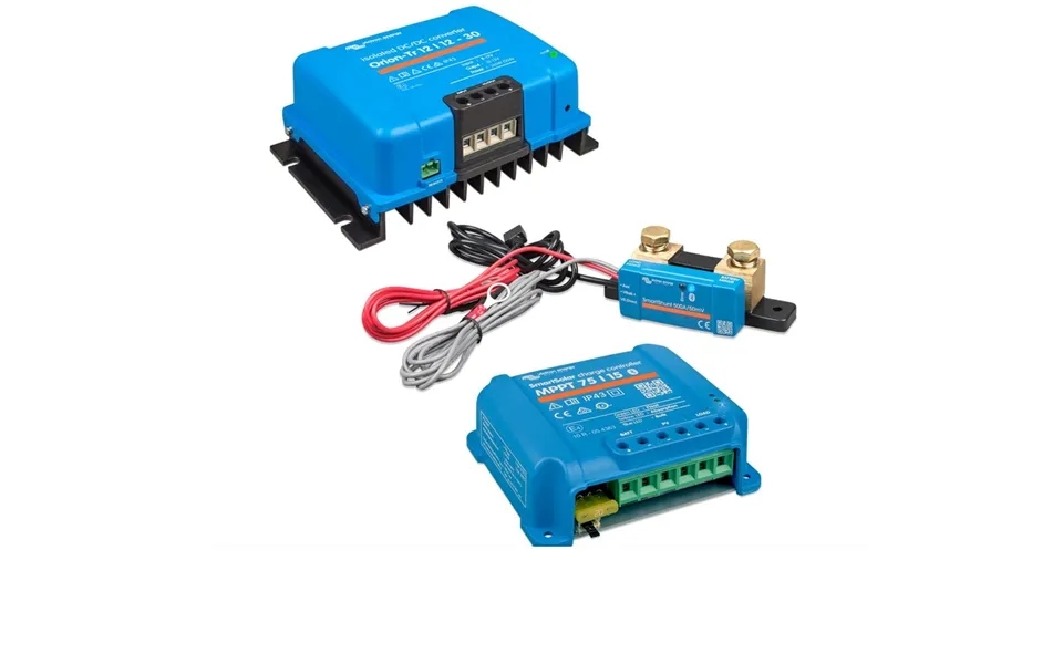 Victron Dc To Dc And Solar Charging Kit With Smartshunt Battery Monitor