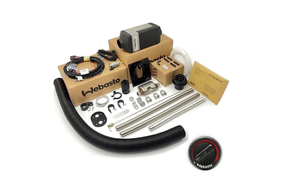 Webasto Air Top 2000 Stc 12v Gasoline Rv Heater And Install Comfort Kit Inc Rotary Control 2kw 12v