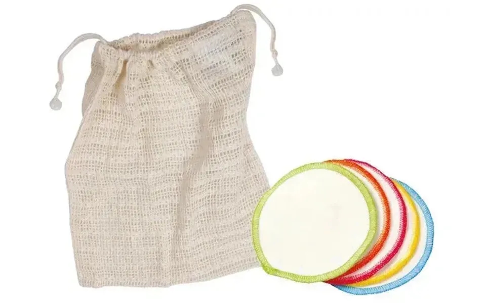 10 Organic Make Up Remover Wipes & Wash Bag Size One Size