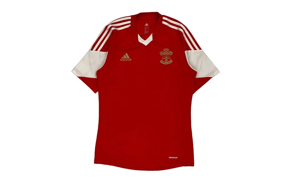 13 14 Southhampton Adidas Football Football Shirt - Small Red Polyester
