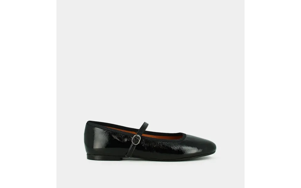 264-e Douceur Vernis Pliss Noir Color Noir Size 37
