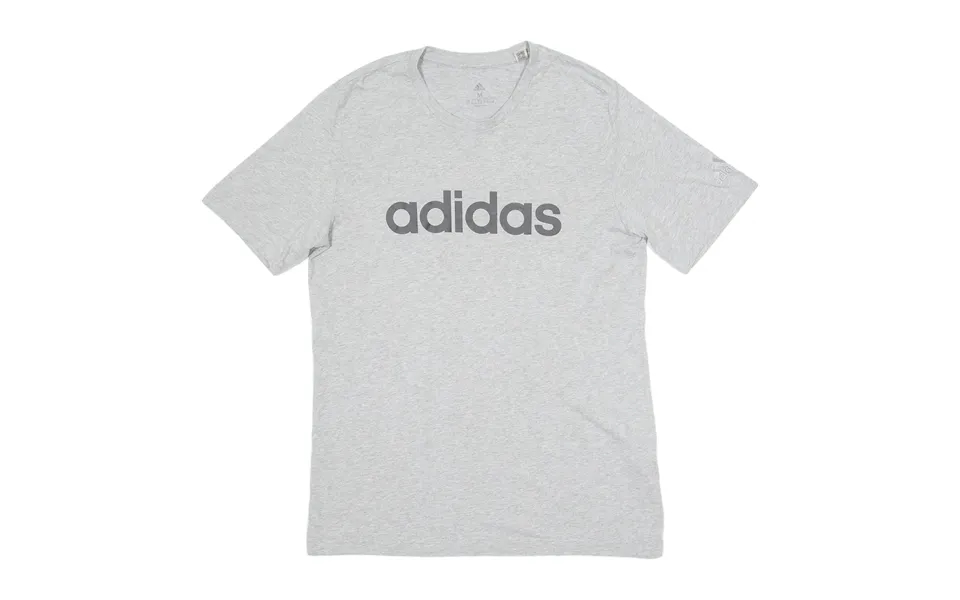 Adidas Mens T-shirt Grey Crew Neck M