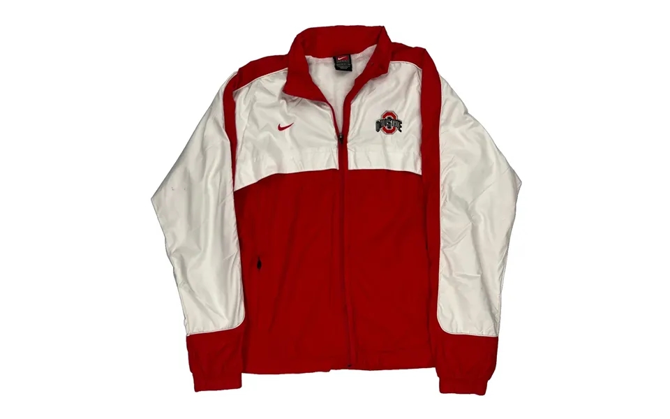 Age 12-14 Ohio State Nike Track Jacket - Large Red Polyester