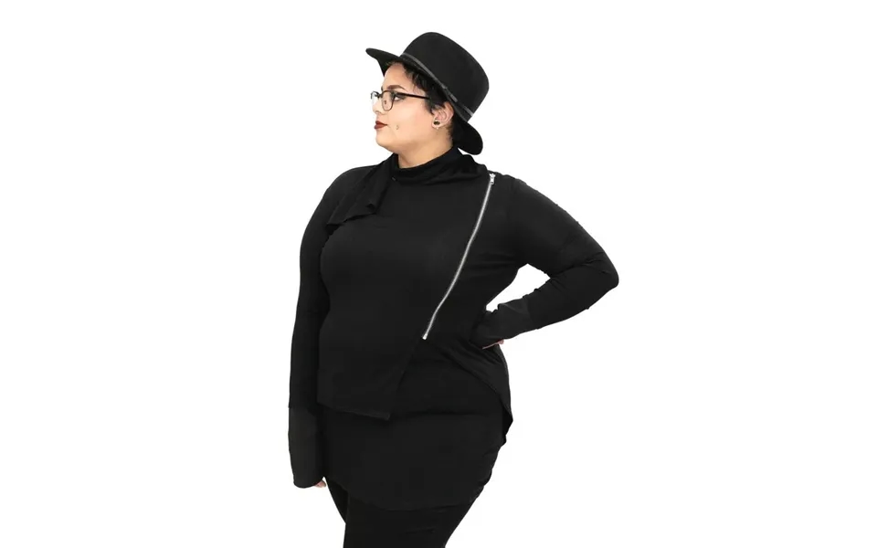 Asymmetrical Zipped Jacket - Last Few Size S