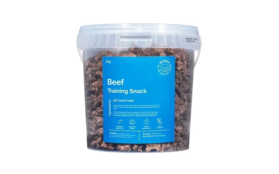Beef Training Snacks Välj Storlek 1kg