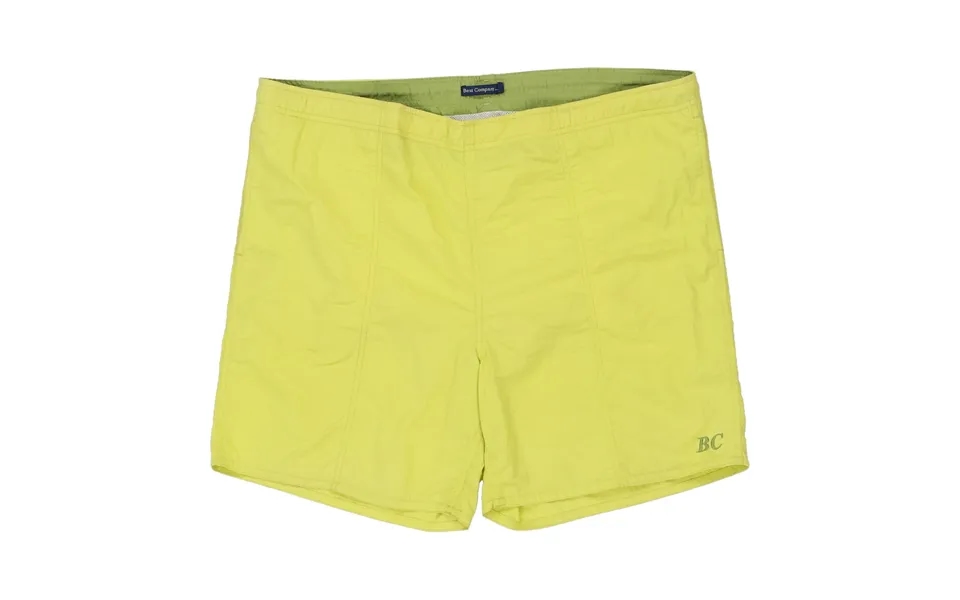 Best Company Swim Shorts - Large Yellow Nylon