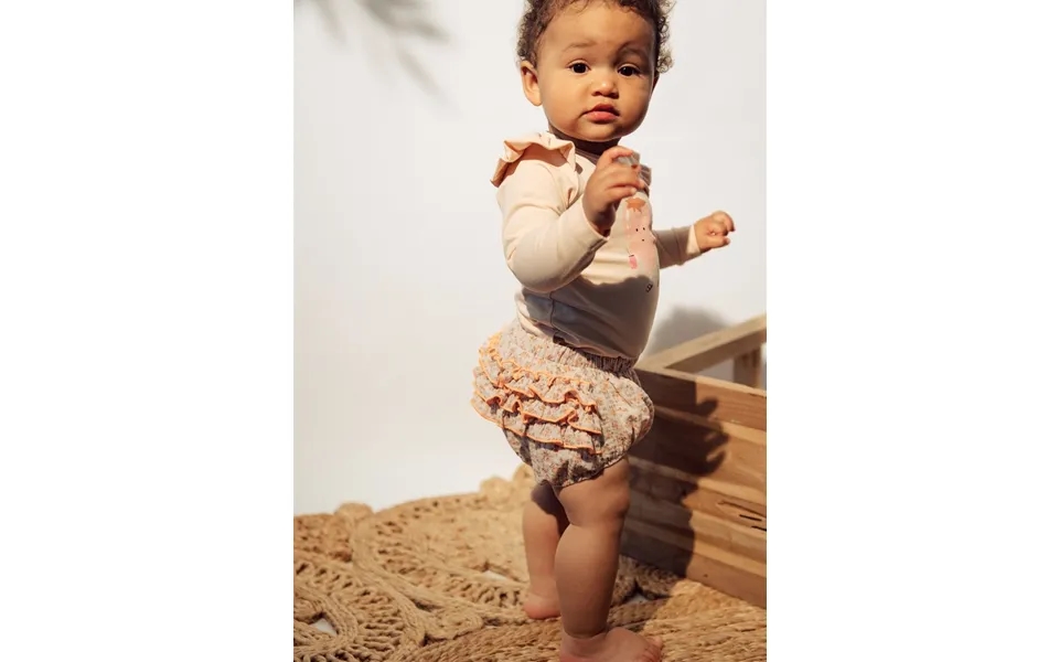 Bloomers With Ruffle - Floral Print Size 62 68cm 2-6m