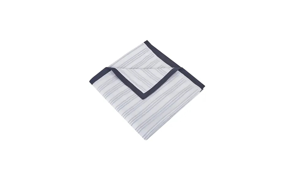 Cairo Blue Striped Cotton Dohar Blanket Material Natural Indian Cotton