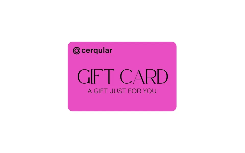 Cerqular Gift Card - Hot Pink Denominations 250.00