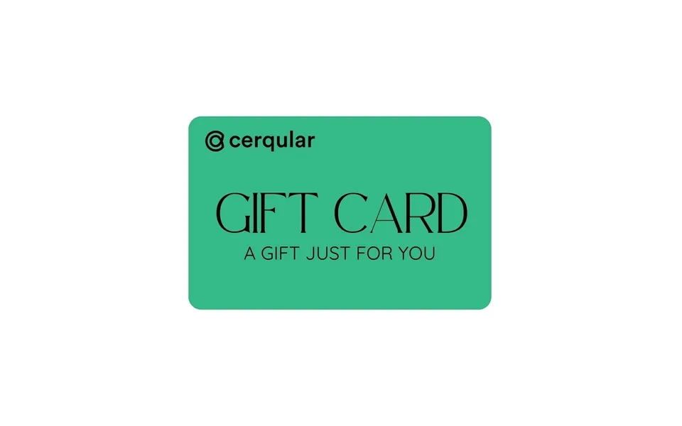 Cerqular Gift Card - Pastel Green Denominations 25.00