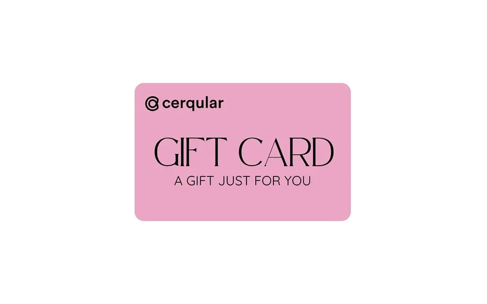 Cerqular Gift Card - Pastel Pink Denominations 120.00