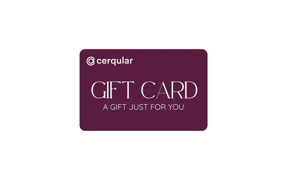 Cerqular Gift Card - Pearly Purple Denominations 120.00