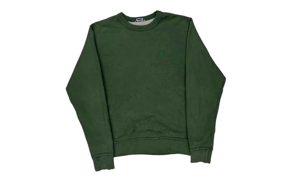 Champion Sweatshirt - Small Green Cotton