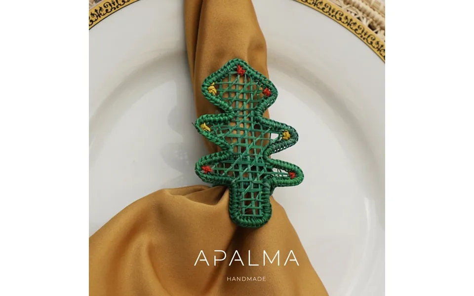 Christmas Tree Napkin Holder - Sold By Set- Holiday Edition For Christmas Table Decor Pack Pack Of 6