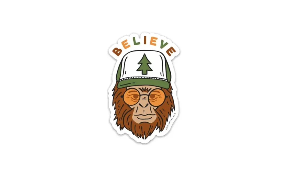 Clyde The Sasquatch Sticker