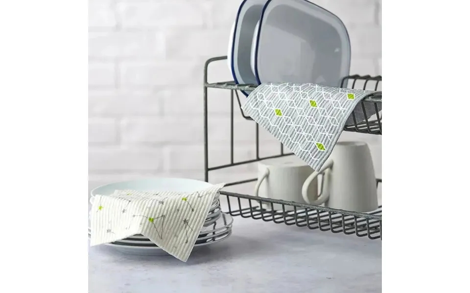 Compostable Sponge Cleaning Cloths Size 2 Pack - Plus Sign