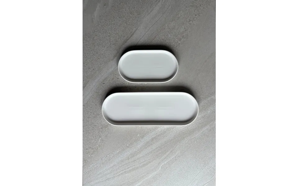 Deco Catchall Tray Large Colour White