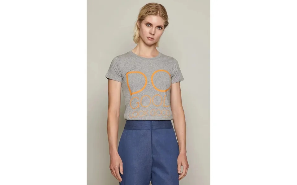 Do Good Look Good T-shirt Grey Size Xl