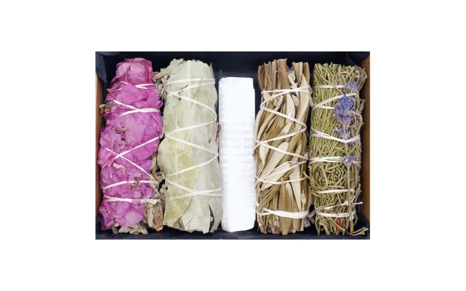 Dried Flower Sage - Selenite And Cedar Kit