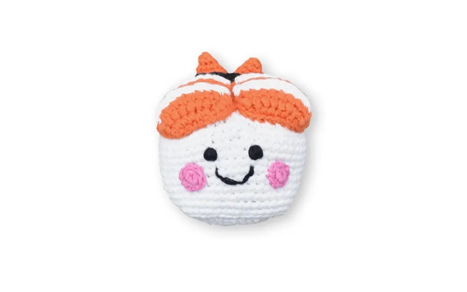 Ebi Sushi Crochet Rattle Doll