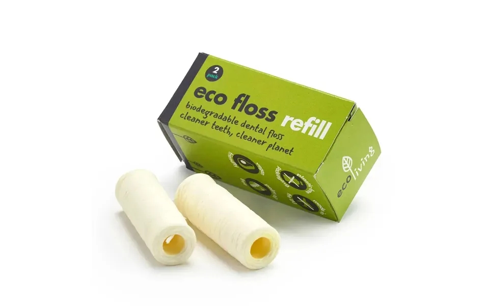 Eco Floss Refill - Plant-based Vegan Dental Floss Size 2 Pack