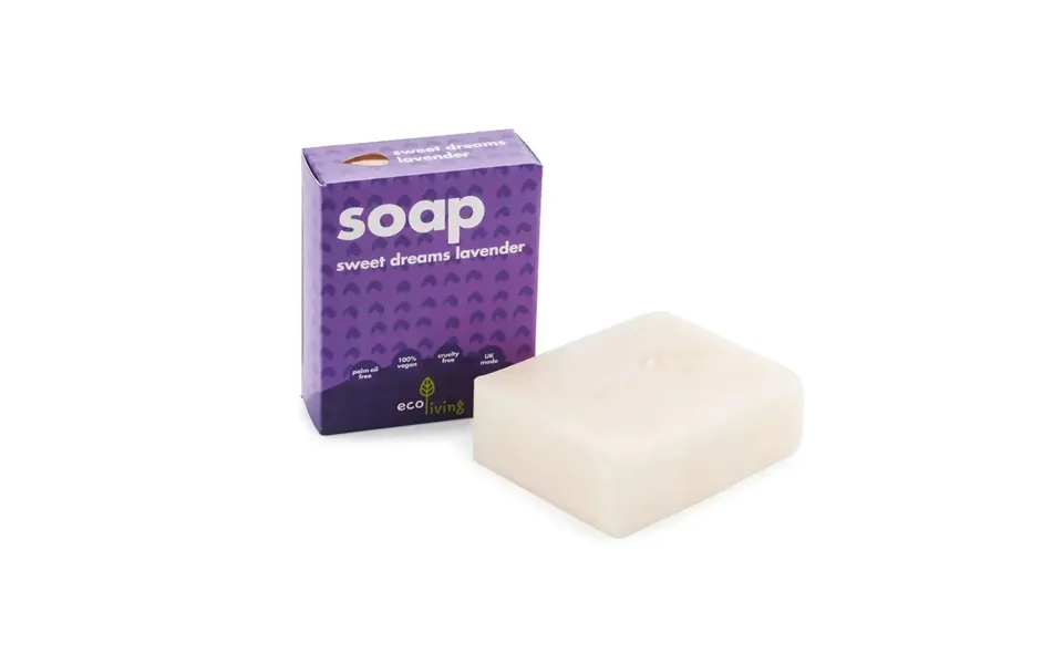 Ecoliving Handmade Soap Size 100g Scent Lavender